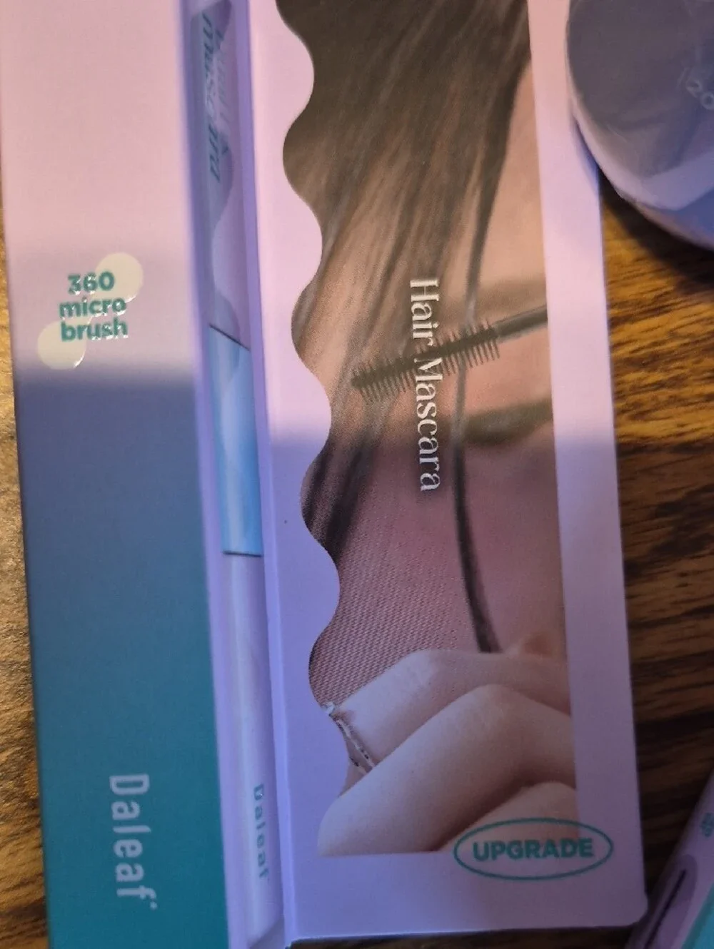 Purple Styling Fixer Spray - Lightweight Hair Hold Hair Mascara Nwt